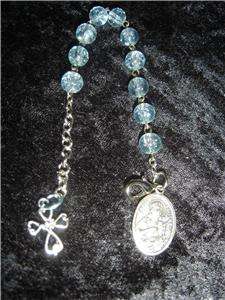 St. Philomena ~ rosary chaplet bracelet  