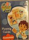 bicycle go diego go nickelodeon playing cards 