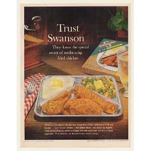   Trust Swanson Fried Chicken TV Dinner Print Ad (48847)