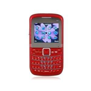   band Tri SIM Tri Standby Cell Phone(Red) Cell Phones & Accessories