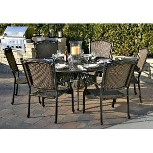  ©The Antolini Collection 6 Person All Weather Wicker/Cast 