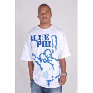  Phi Beta Sigma Blue Phi T Shirt   LARGE 