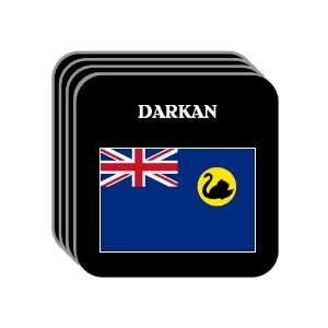  Western Australia   DARKAN Set of 4 Mini Mousepad 