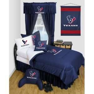  NFL Houston Texans Comforter   Locker Room Series Sports 