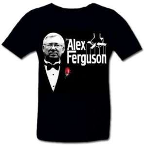  Alex Ferguson Godfather of Football T Shirt Sports 