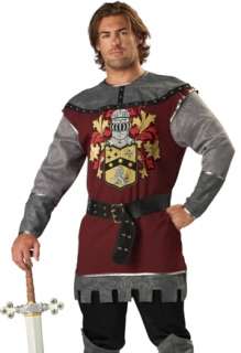 Mens Adult Knight Medieval Halloween Costume Plus Sz 2X  