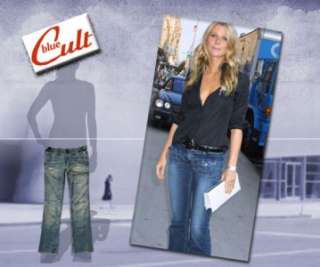 NWT Blue Cult Jeans Midrise #121 5 pkt Flare Marine 28  