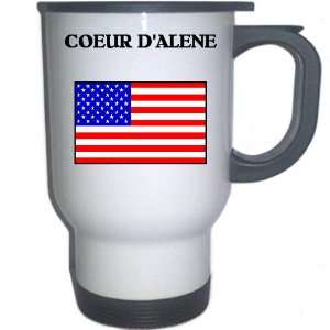  US Flag   Coeur dAlene, Idaho (ID) White Stainless Steel 