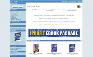 FULLY AUTOMATED EBOOK WEB SITE READY TO TAKE ORDERS  