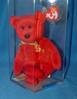 Billionaire Bear 9   Authenticated MQ # 20 to 29 Ty Beanie Baby  