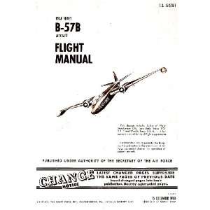   Glenn Martin B 57 Canberra Aircraft Flight Manual Glenn Martin Books