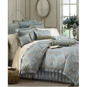 Waterford Dunloe Comforter, Queen Blue Ice 