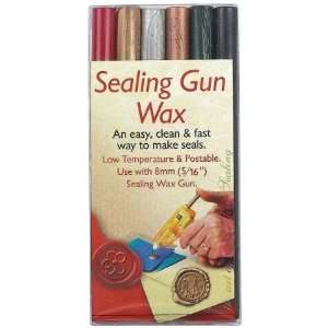   Manuscript Sealing Gun and Gun Wax Trad Mix 6 Pieces