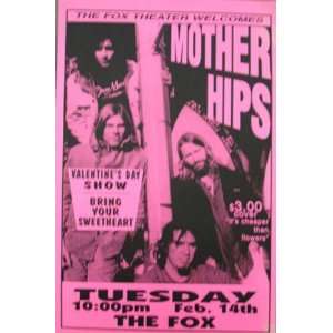  Mother Hips Boulder Fox Theatre Original Concert Poster 