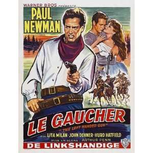 The Left Handed Gun (1958) 27 x 40 Movie Poster Belgian Style A 