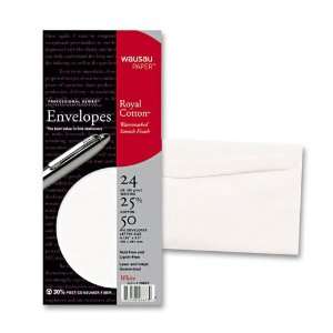  Wausau PaperTM Royal Cotton #10 Fine Business Envelope 