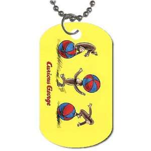  Curious George v4 DOG TAG COOL GIFT 