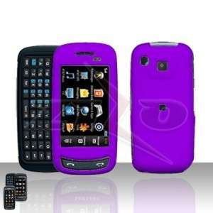 Rubber Dark Purple Case Cover Samsung Impression A877  