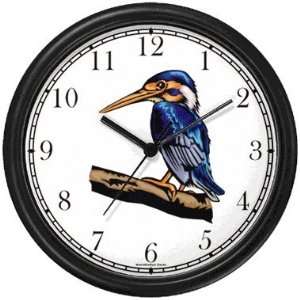  Kingfisher Bird Animal Wall Clock by WatchBuddy Timepieces 