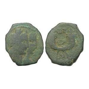   Kingdom, Malichus II, 40   70 A.D.; Bronze AE 16 Toys & Games