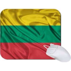  Rikki Knight Lithuania Flag Mouse Pad Mousepad   Ideal Gift for all 
