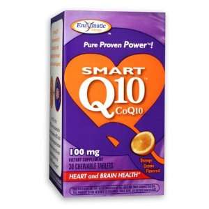  SMART Q10 CoQ10 100 mg   Orange Creme Flavored 30 Chewable 