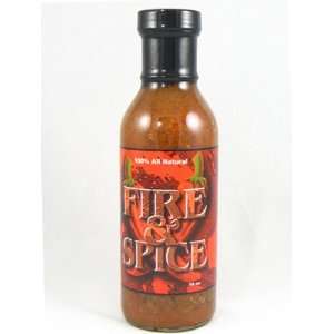 Fire & Spice All Natural Hot Sauce Grocery & Gourmet Food