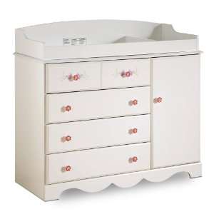   Shore Furniture, Juliette Collection, Changing Table, Pure White Baby