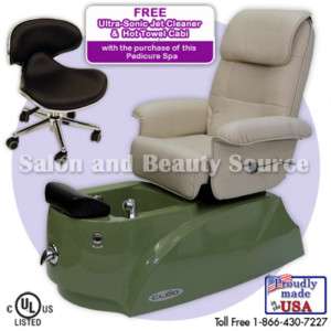 Cleo DaySpa Pipeless Pedicure Day Spa Chair Equipment  