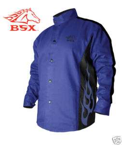 BSX­ Stryker FR Welding Jacket BXRB9C Black Stallion 3X  