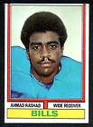 Ahmad Rashad   Rookie   1974 topps #105   Bills
