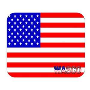  US Flag   Wasco, California (CA) Mouse Pad Everything 