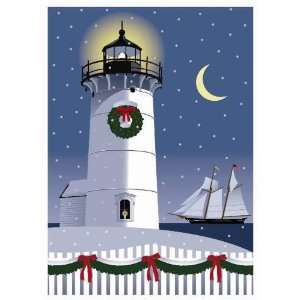  Holiday Card   Lighthouse Lights