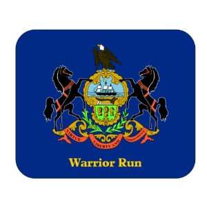  US State Flag   Warrior Run, Pennsylvania (PA) Mouse Pad 