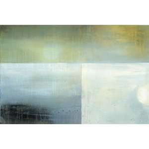 Heather Ross 36W by 24H  Parceled Reflections CANVAS Edge #4 1 1 