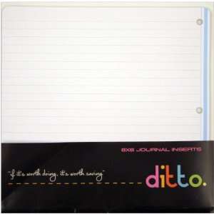  Ditto 8X8 Journaling Refill Pages (Hampton Arts)