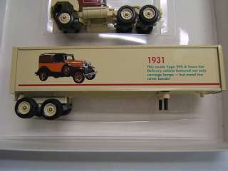 Winross Ford Trucks 1930s day cab tractor & trailer  