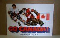 1972 Team Canada / USSR Hockey Fan Postcard   Excellent Condition