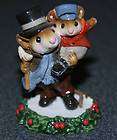 Wee Forest Folk Bob Cratchit and Tiny Tim Dickens Christmas Mouse 