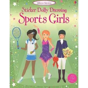  Sticker Dolly Dressing Sportsgirls [Paperback] Fiona Watt Books