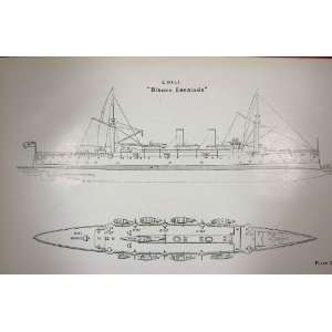  NAVY SHIP 1899 CHILI ALMIRANTE SIMPSON BLANCO ENCALADA 