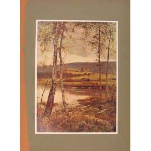  English Art Waning Of The Year By Ernest Parton Print 
