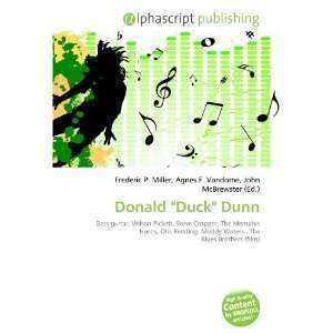  Donald Duck Dunn (9786132699466) Books