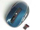   Blue 10M Wireless USB 2.4G Optical Mouse for PC Laptop cute fashion
