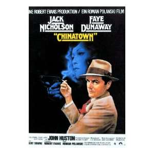  Chinatown, Faye Dunaway, Jack Nicholson, 1974 Premium 