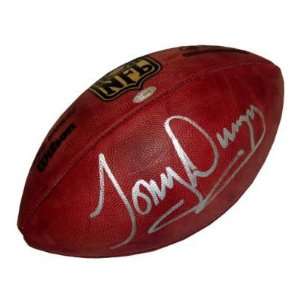  Tony Dungy Autographed NFL Football Sports Football 