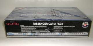 Wonderful Lionel No. 31714 Amtrak Acela Set + Passenger 3 Pack Add On 