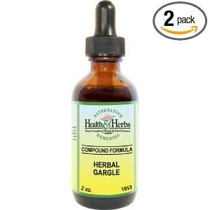 Alternative Health & Herbs Remedies Gargle (herbal), 1 Ounce Bottle 