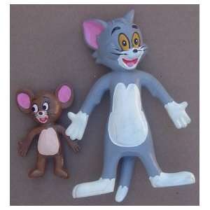 Tom & Jerry Bendable Figure Set