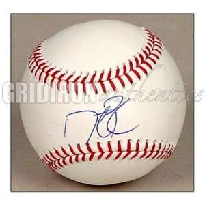  Dustin Pedroia Autographed Baseball   Autographed 